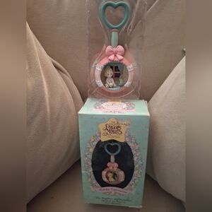 Beatrix Potter Baby Rattle with Pink and Green Accents